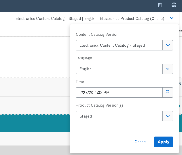  Live preview parameters